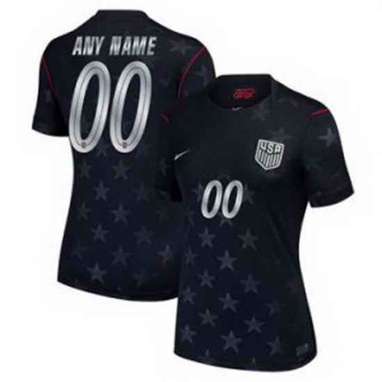 Women 00 Custom USMNT 2026 Stadium Replica Jersey   2